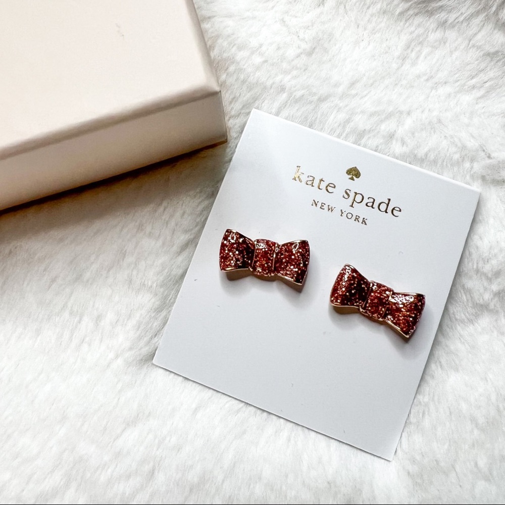 Kate Spade “take a bow” earrings